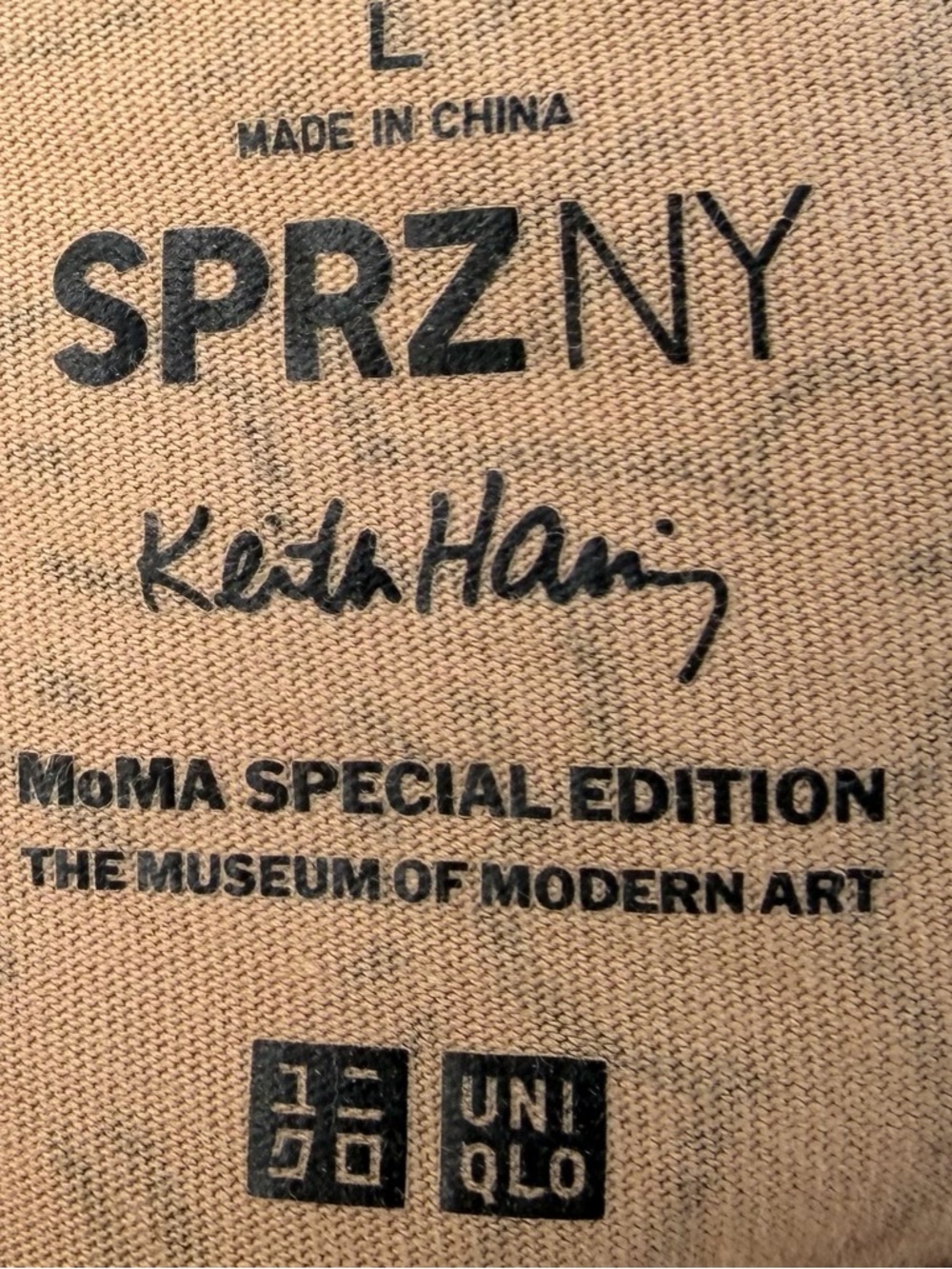IT’S ALMOST PRIDE TIME!! Keith Haring Short Sleeve Tee with gold signature - Picture 5 of 5